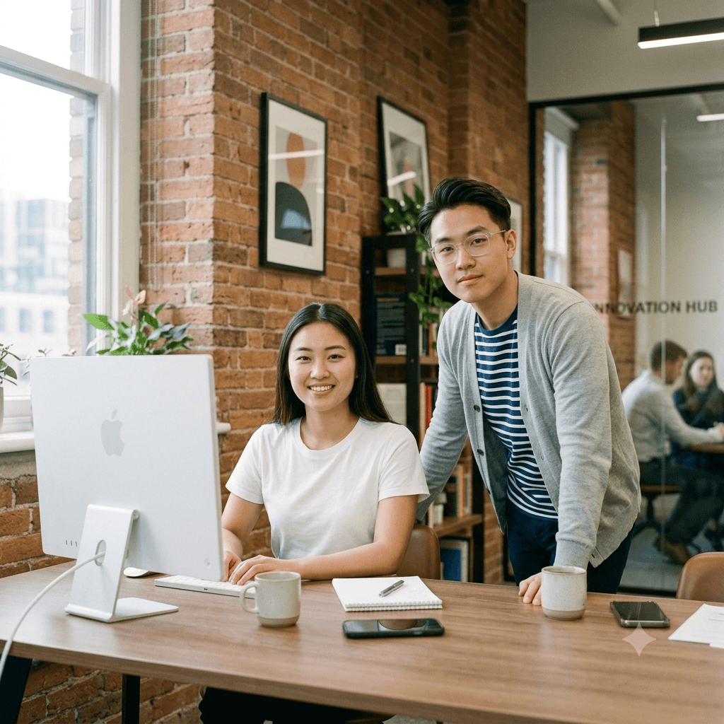 TechDots Solutions team workspace